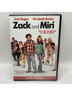 Zack And Miri Seth Rogen Elizabeth Banks Comedy 2008 2 Disc Special Edition DVD